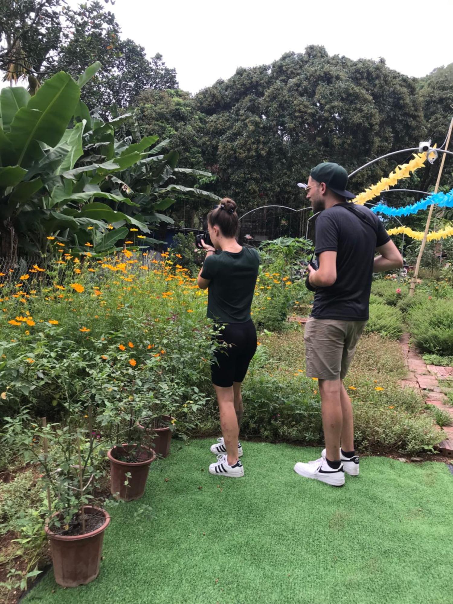 Bee Lucky Homestay Xuan Dam Esterno foto